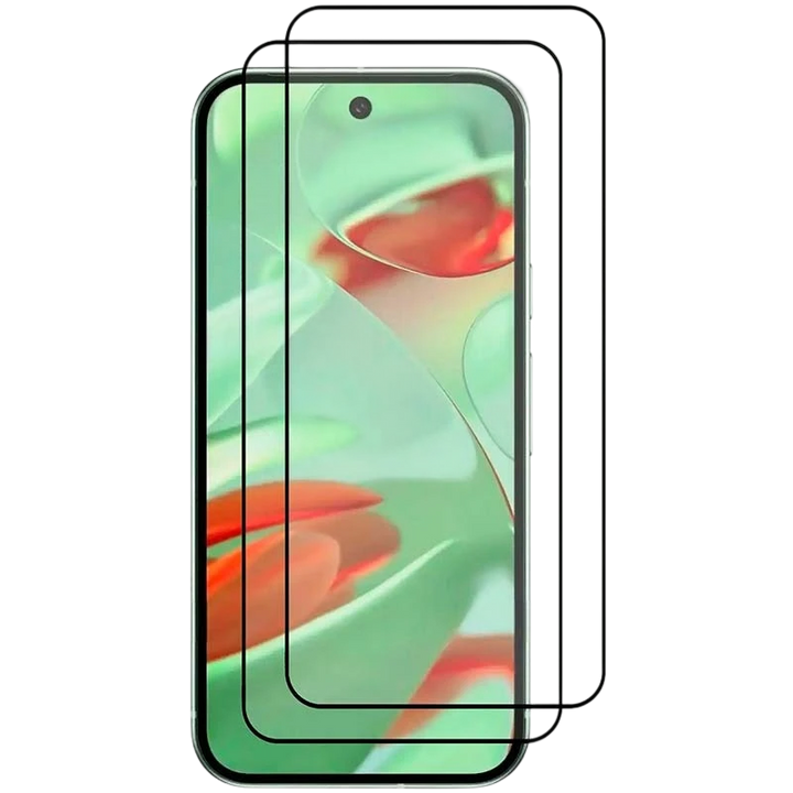 Pack x2 Película de vidro temperado Google Pixel 9 / Pixel 9 Pro 6.3" Full Screen 3D