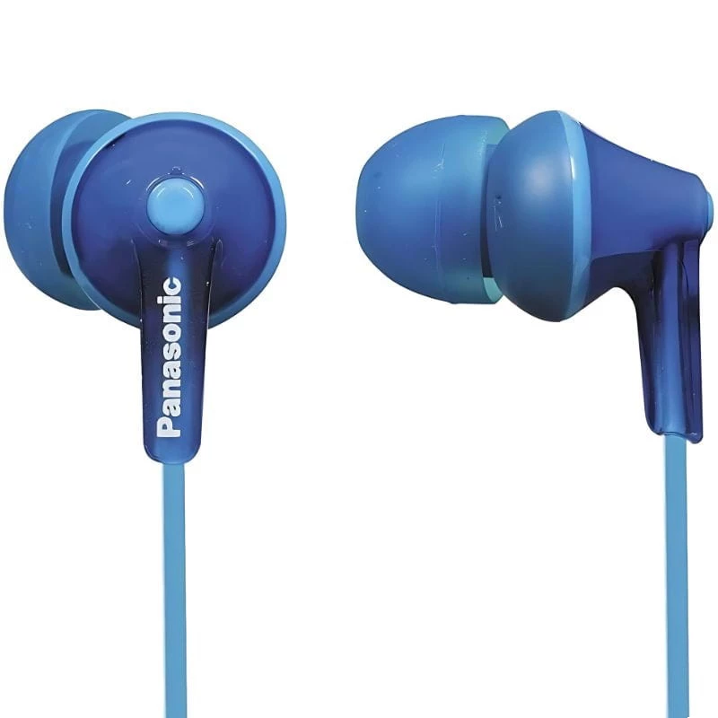 Panasonic RP-HJE125E-A OctaRib Azul com fios
