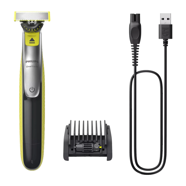 Máquina de Barbear Philips OneBlade 360 Face QP2734/23Lâmina 360