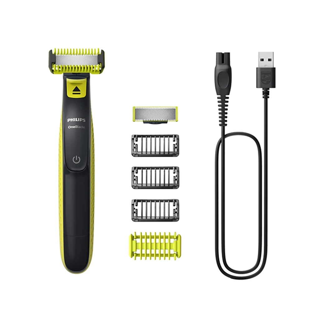 Máquina de Barbear Philips OneBlade QP2824/10 Seco e Molhado 45min