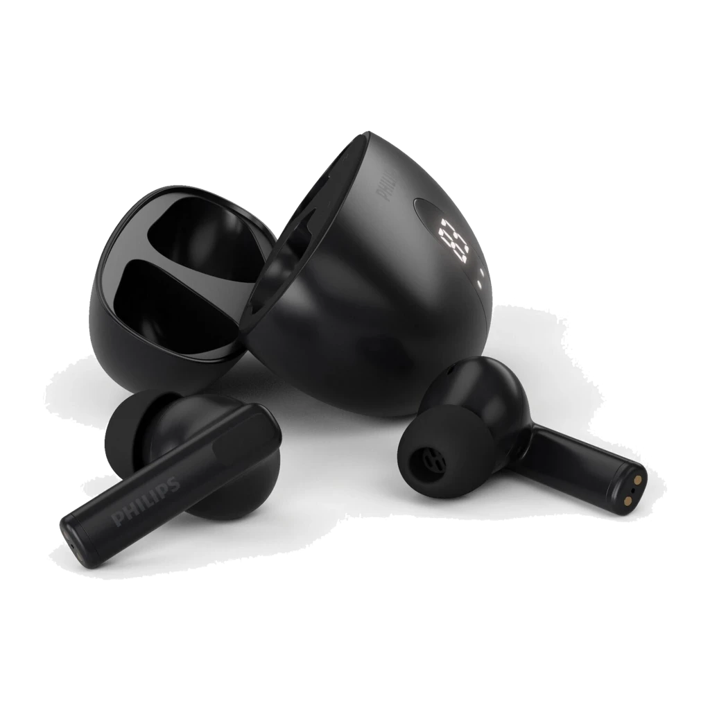 Auriculares Philips TAT2520BK Cancelamento de Ruído TWS Bluetooth 5.4