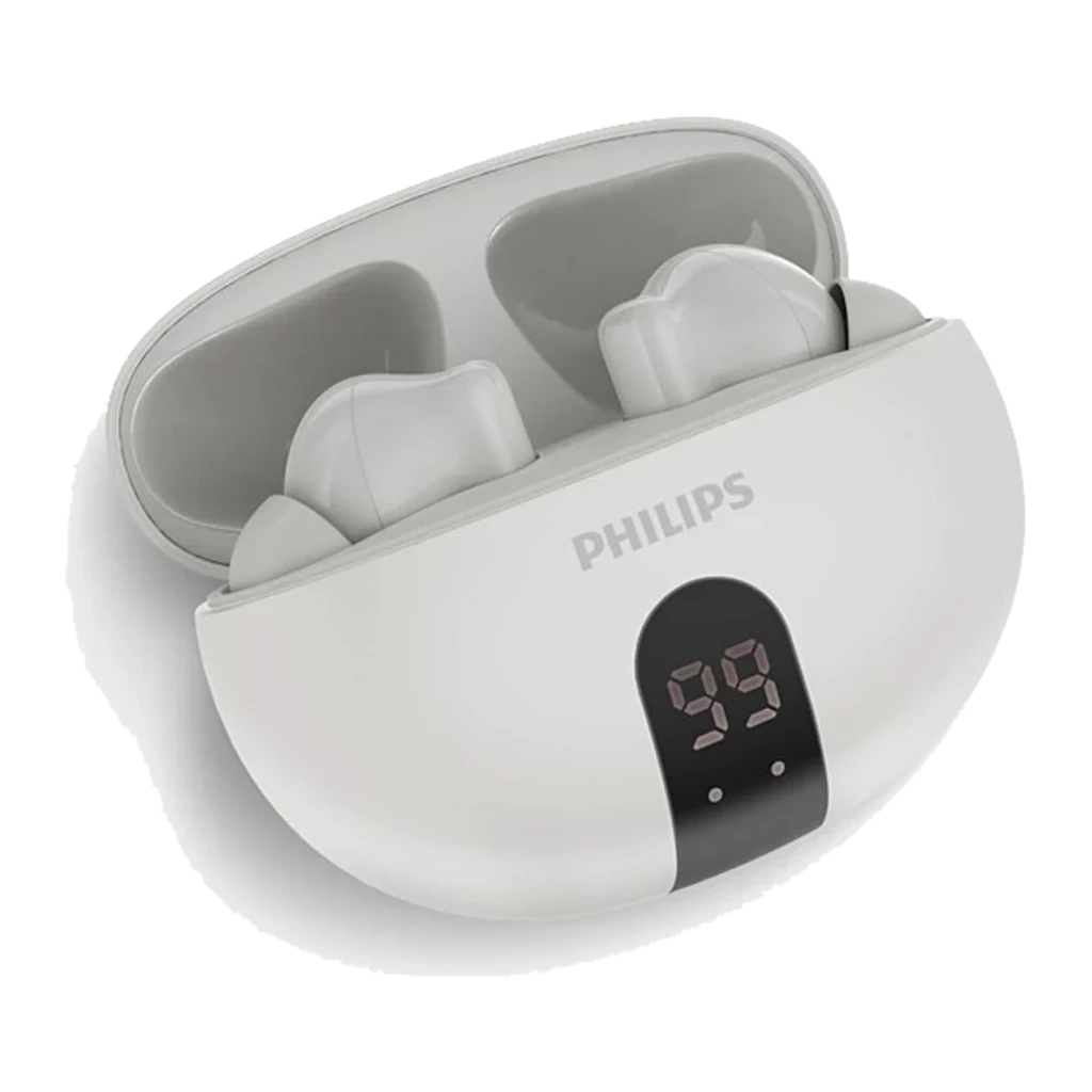 Auriculares Philips TAT2520WT True Wireless Cancelamento de Ruído Ativo