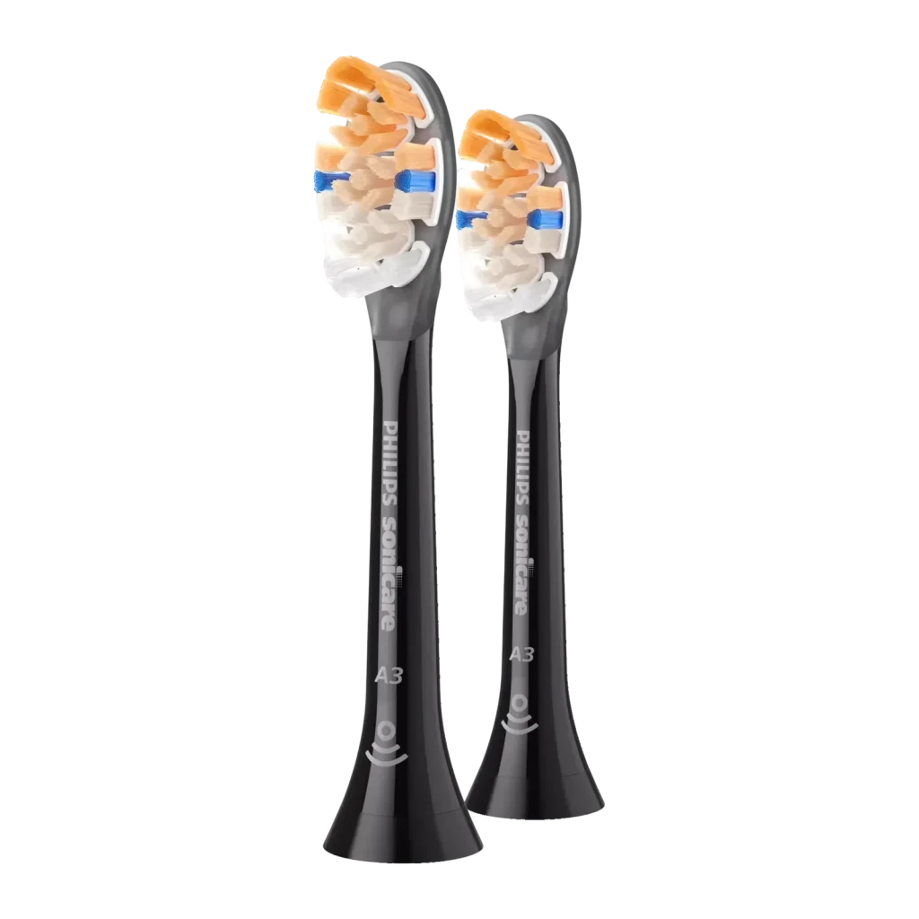 Cabeça de escova elétrica Philips Sonicare A3 Premium All-in-One Pack 2 Preto HX9092/88