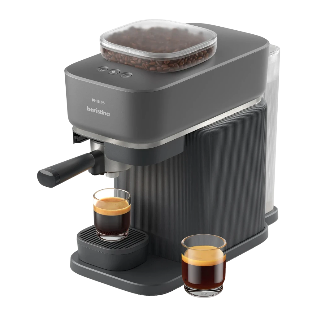 Máquina de Espresso Philips Baristina BAR300/60 Moinho Cerâmico Integrado