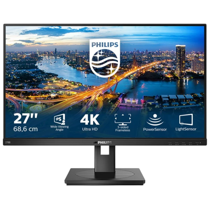 Philips B Line 278B1/00 27 4K Ultra HD IPS Preto - Monitor para PC