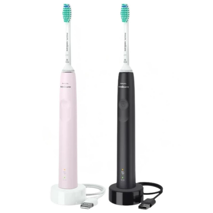 Philips Sonicare 3100 Series HX3675/15 - 2x Escovas de dentes eléctrica Sonic