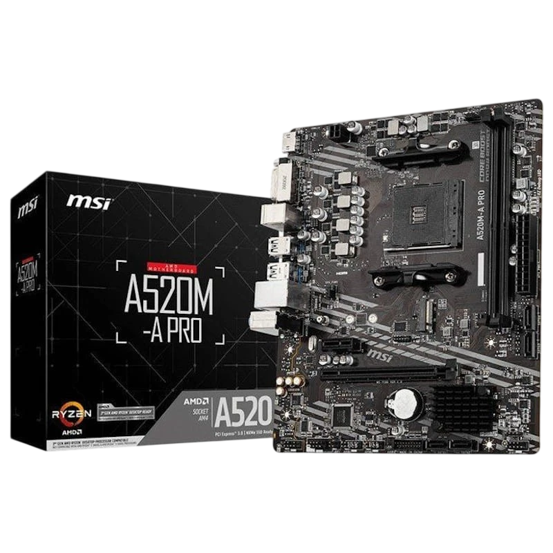 Motherboard Micro-ATX MSI A520M-A Pro AM4