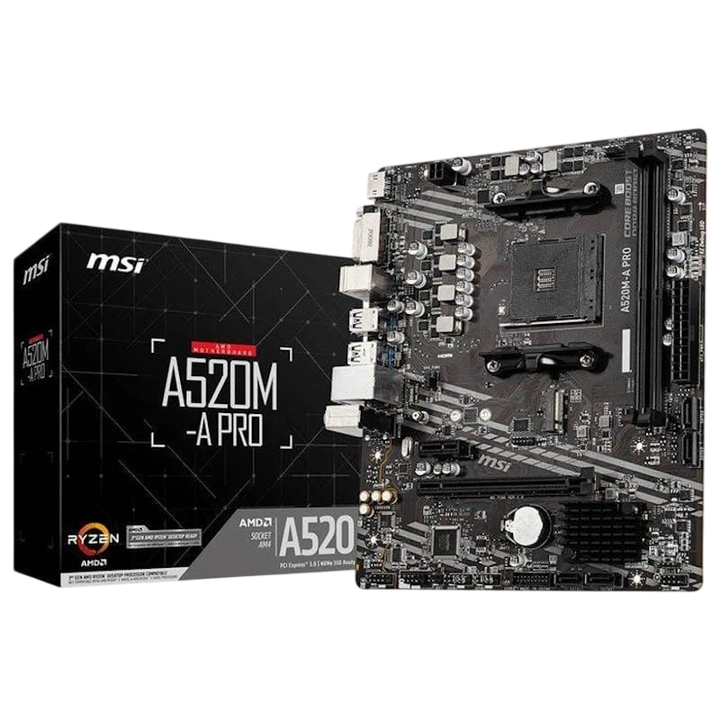 Motherboard Micro-ATX MSI A520M-A Pro AM4