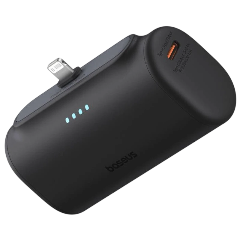 Powerbank OS-Baseus Compact IP 5000mAh 20W Lightning Preto