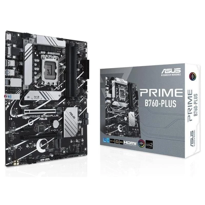 ASUS PRIME B760-PLUS D4 Intel LGA 1700 128GB Micro ATX Preto