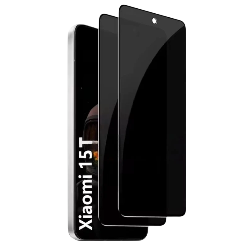 Protetor de vidro temperado Antiespionagem Xiaomi 15T