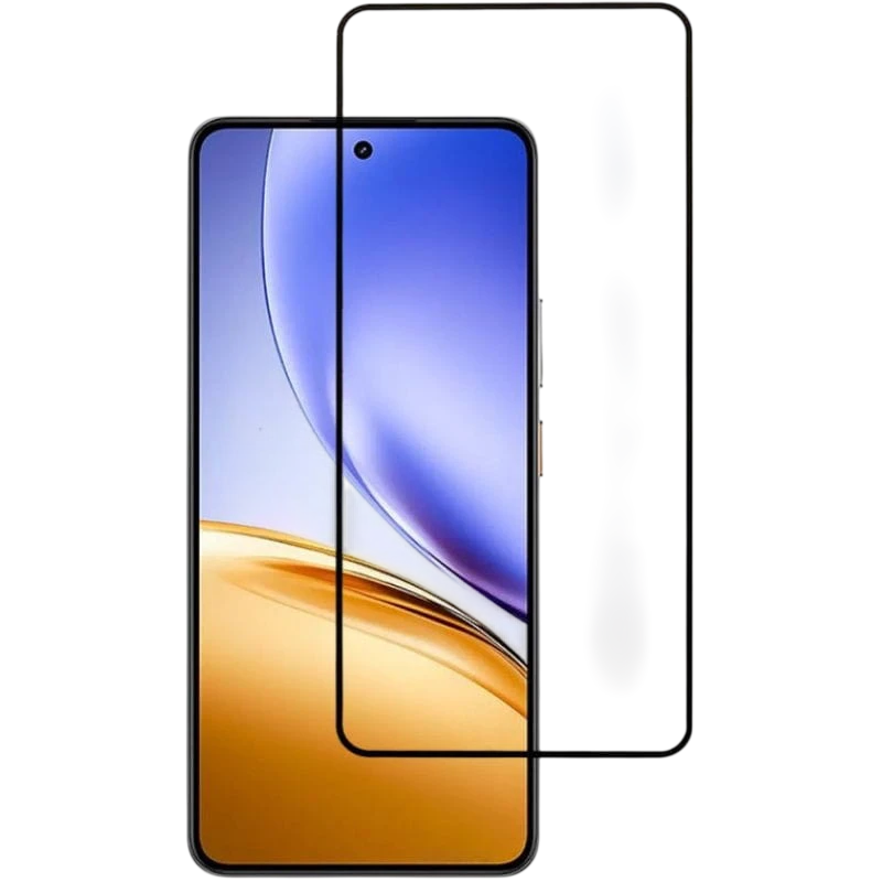 Protetor de vidro temperado Full Screen 3D Realme 14T