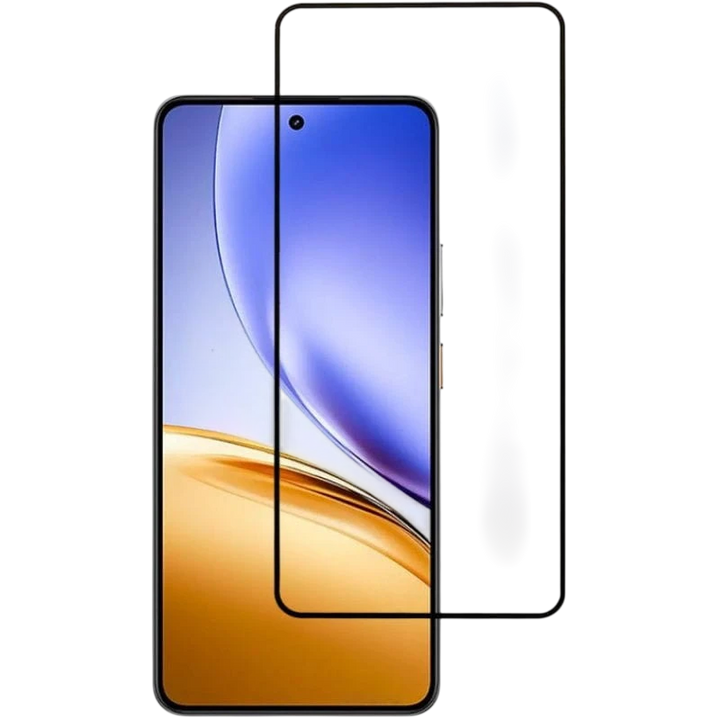 Protetor de vidro temperado Full Screen 3D Realme 14T
