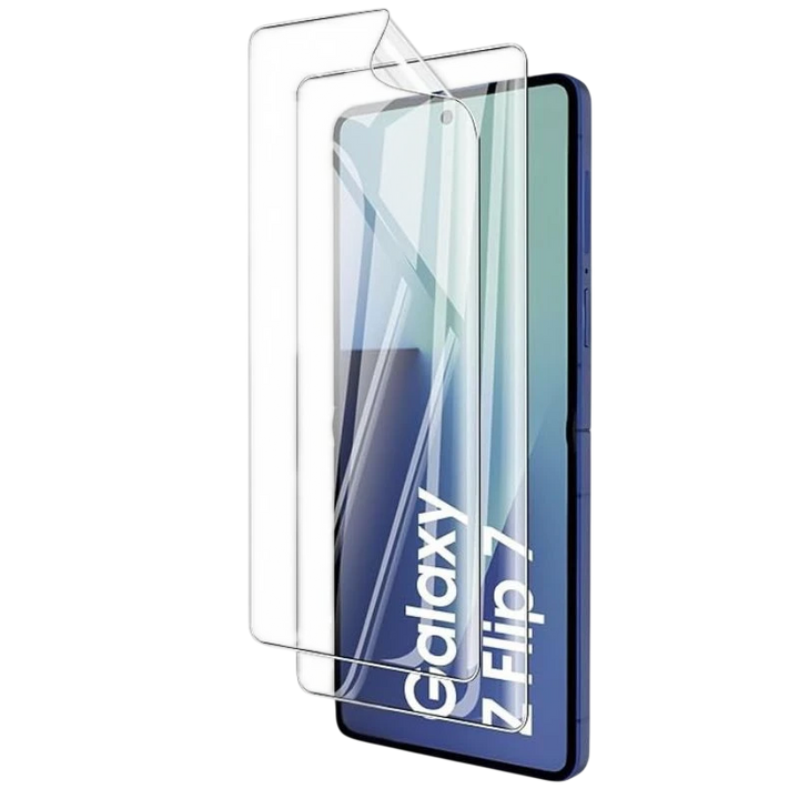 Protetor de vidro temperado Samsung Galaxy Z Flip7 FE 5G Full Screen 3D