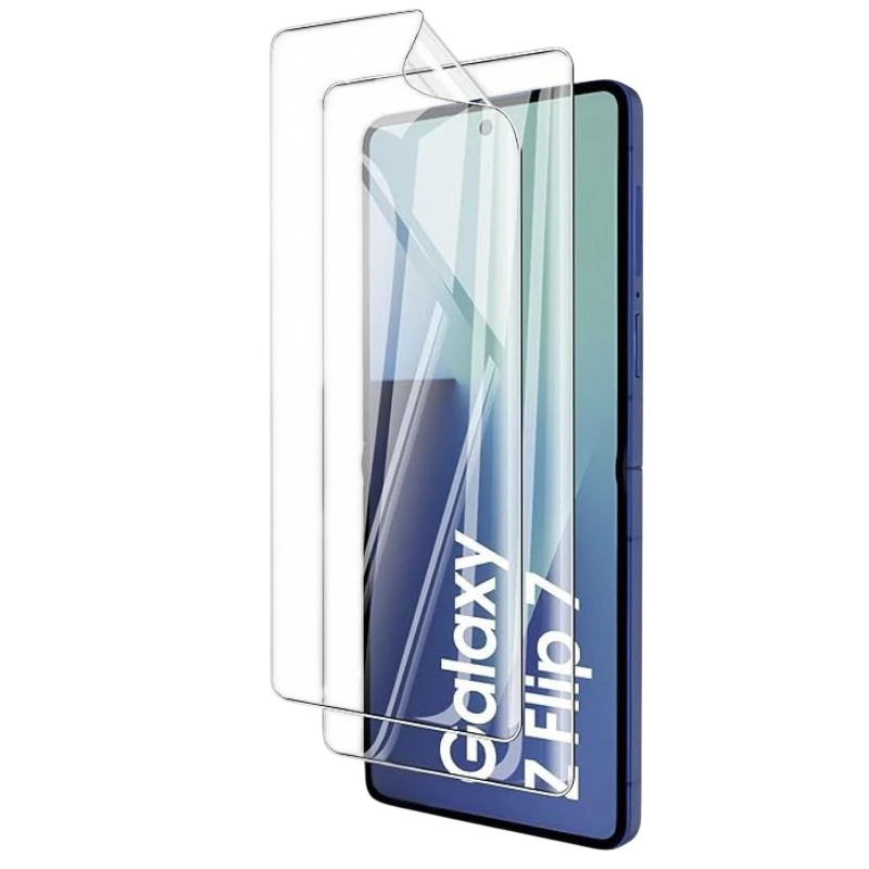 Pack x2 Protetor de vidro temperado Samsung Galaxy Z Flip7 FE 5G Full Screen 3D