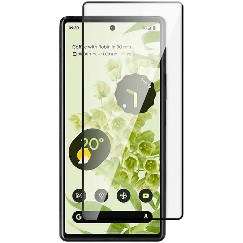 Película de vidro temperado Google Pixel 6a Full Screen 3D