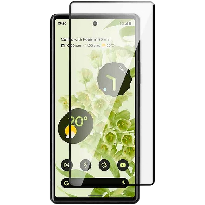 Película de vidro temperado Google Pixel 6a Full Screen 3D