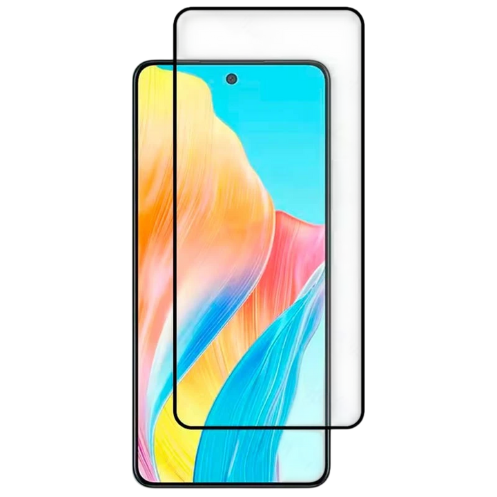 Película de vidro temperado Oppo A58 4G Full Screen 3D