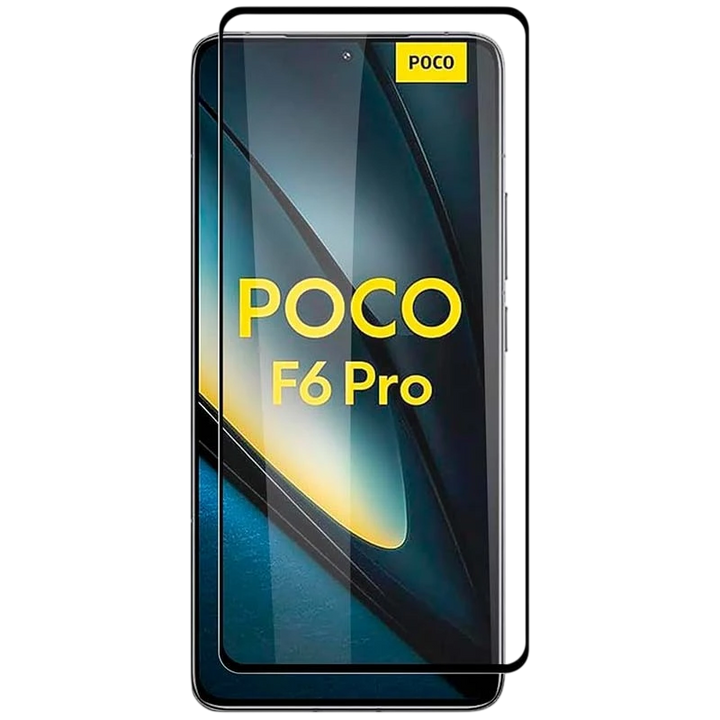 Película de vidro temperado Xiaomi Poco F6 Pro 5G Full Screen 3D