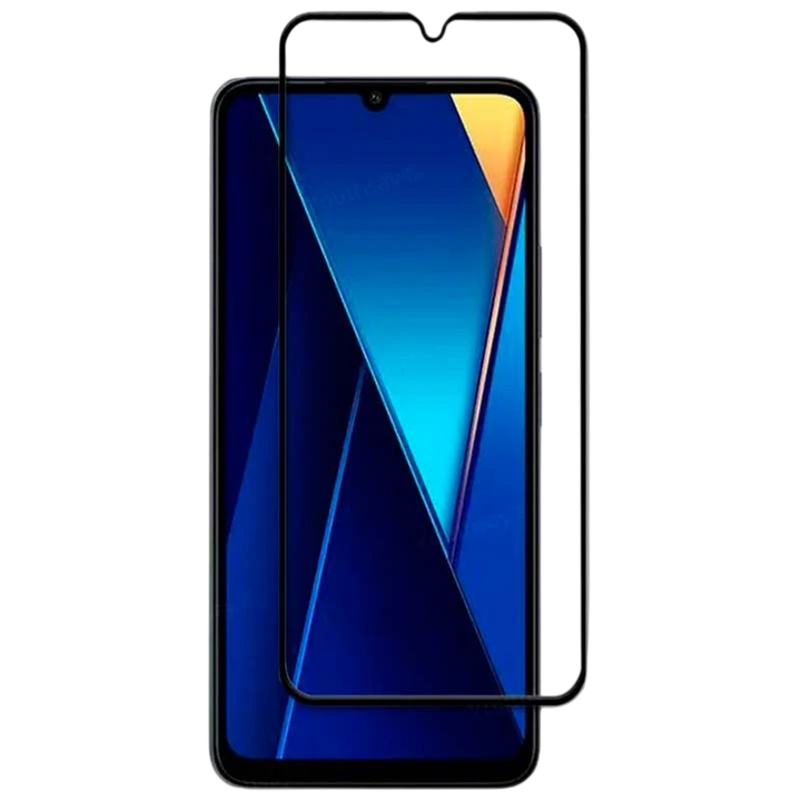 Película de vidro temperado Xiaomi Redmi 13C 5G / Redmi 13C 4G / Poco C65 / Poco M6 5G Full Screen 3D