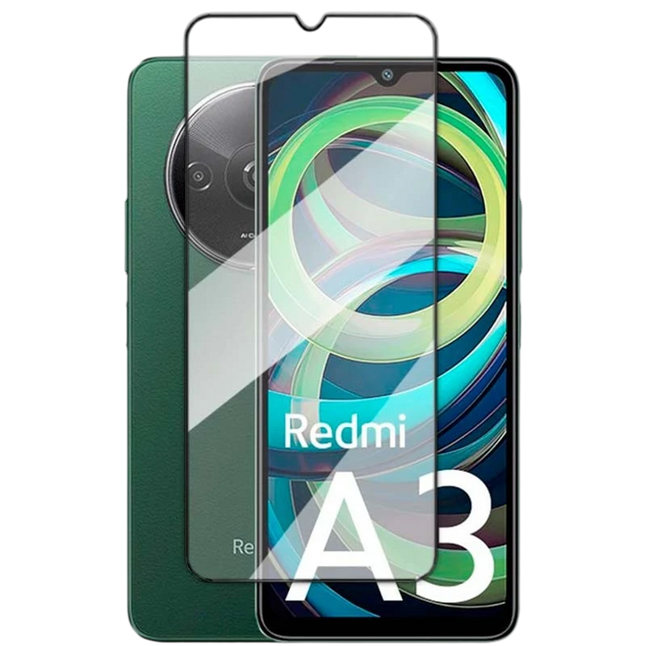 Película de vidro temperado Xiaomi Redmi A3 / Poco C65 Full Screen 3D