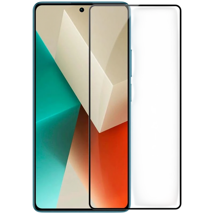 Película de vidro temperado Xiaomi Redmi Note 13 5G Full Screen 3D