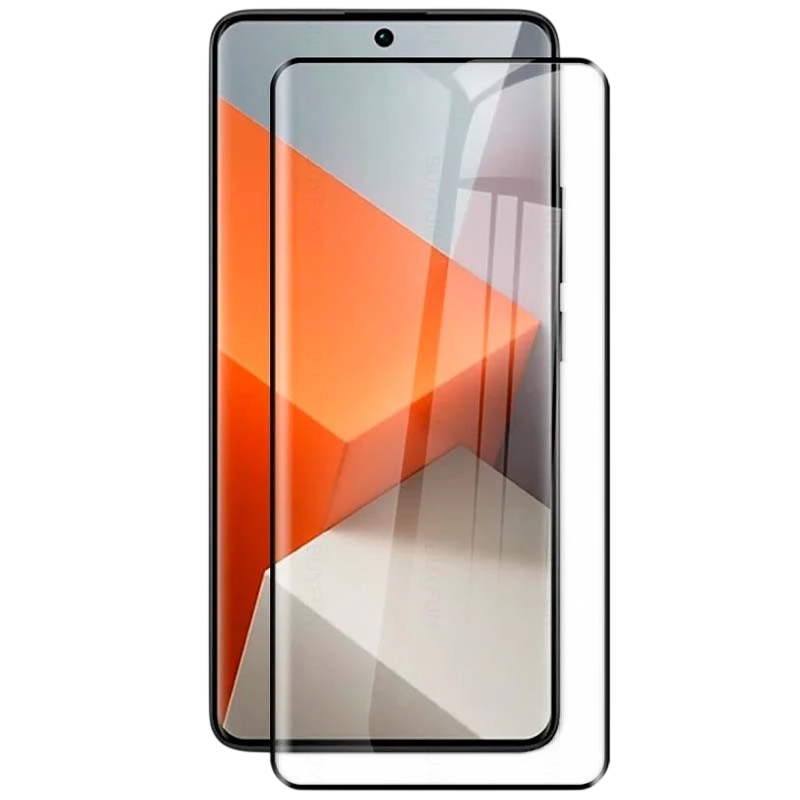 Película de vidro temperado Xiaomi Redmi Note 14 Pro 5G / 14 Pro 4G / 14 Pro Plus 5G / 13 Pro Plus 5G / Poco X7 5G Full Screen 3D