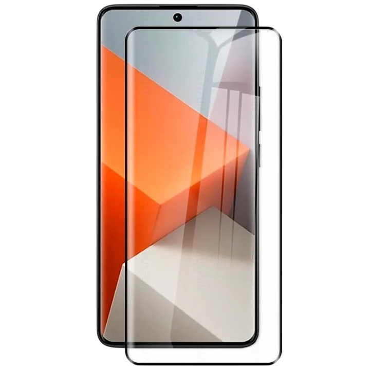 Película de vidro temperado Xiaomi Redmi Note 14 Pro 5G / 14 Pro 4G / 14 Pro Plus 5G / 13 Pro Plus 5G / Poco X7 5G Full Screen 3D