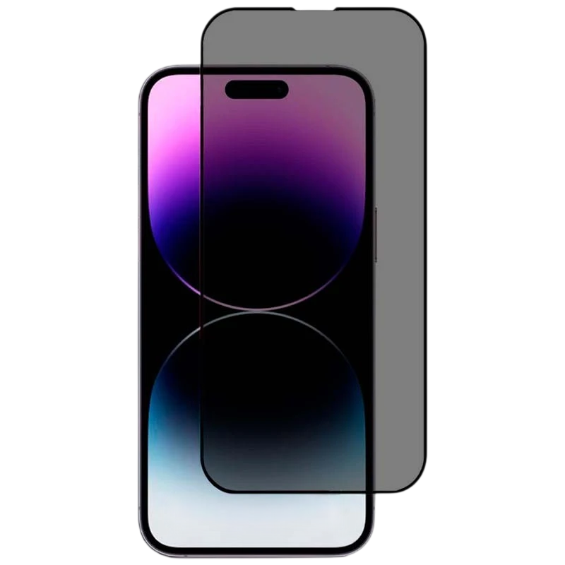Película de vidro temperado Anti Espião Apple iPhone 15