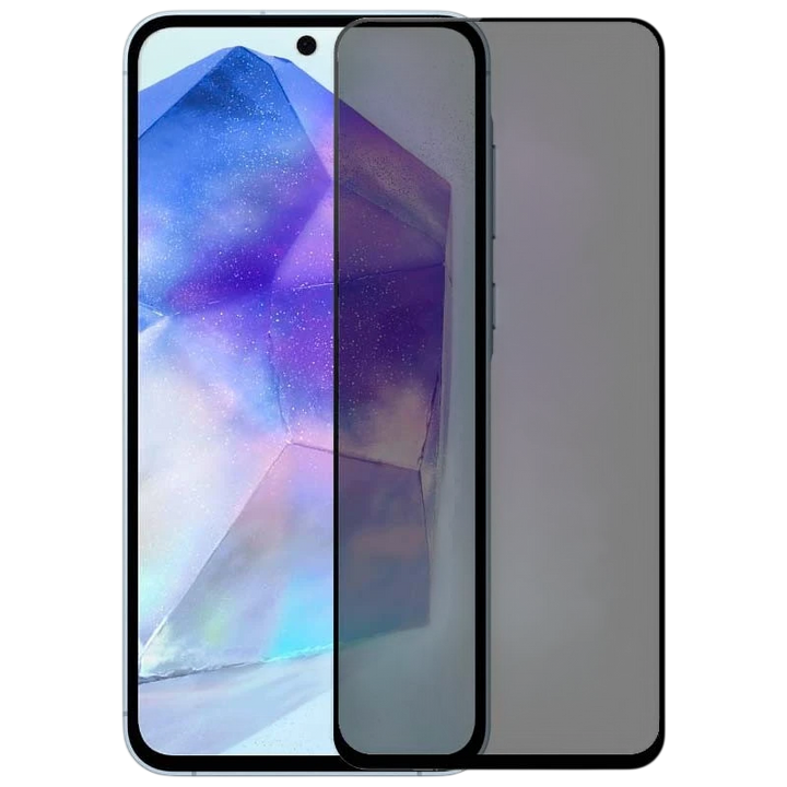 Película de vidro temperado Anti Espião Samsung Galaxy S24 FE / A36 5G / A56 5G