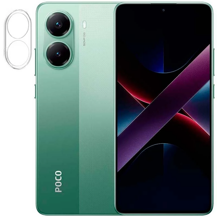 Película de vidro para câmara Xiaomi Poco X7 Pro 5G