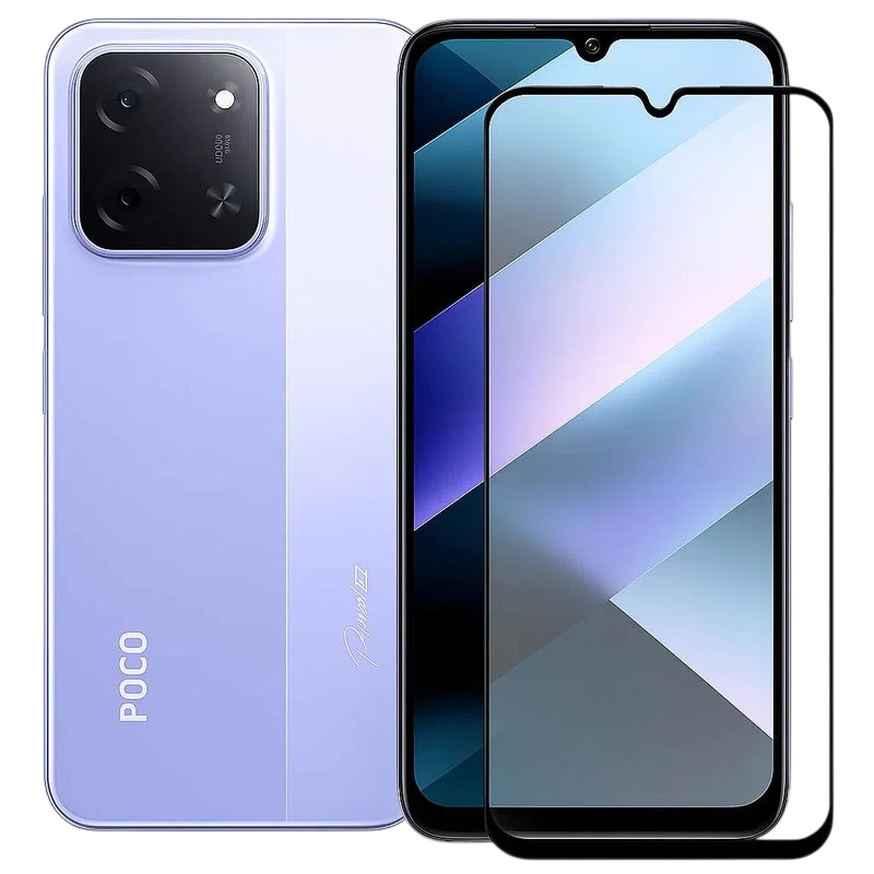 Protector de vidro temperado Full Screen 3D Xiaomi Poco C85