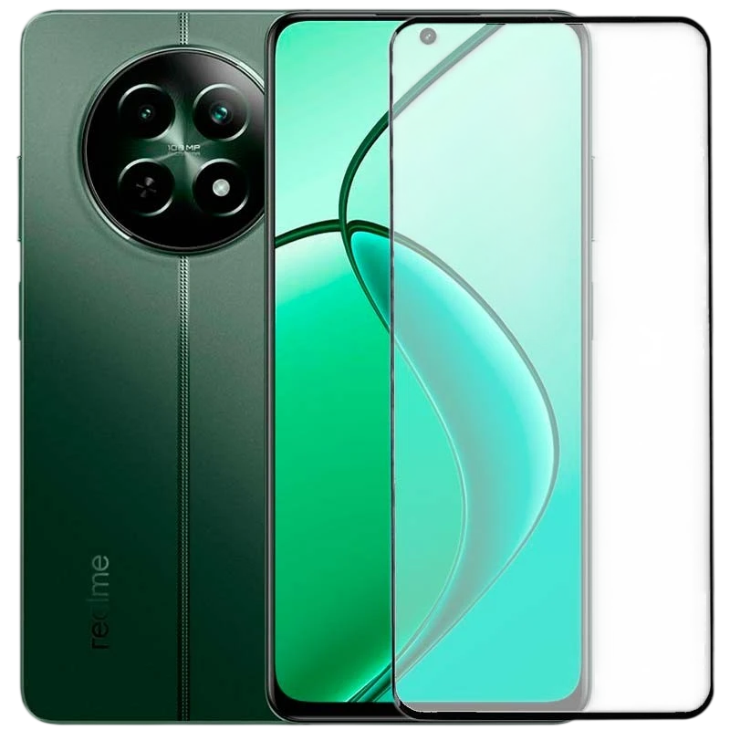 Película de vidro temperado Realme 12 5G / 12X 5G Full Screen 3D