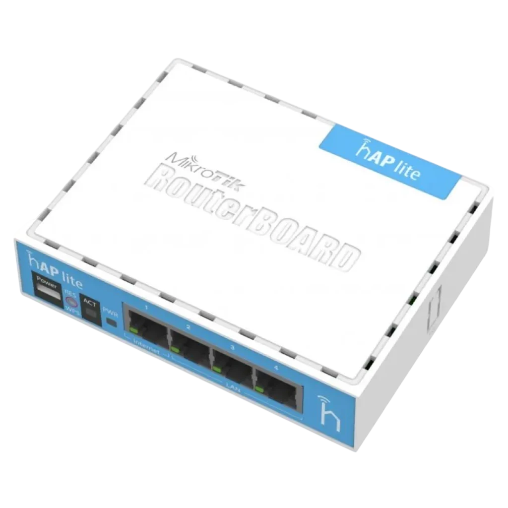 Mikrotik Hap Lite Classic RB941-2ND - Ponto de acesso Wi-Fi 2,4 GHz 300 Mb/s