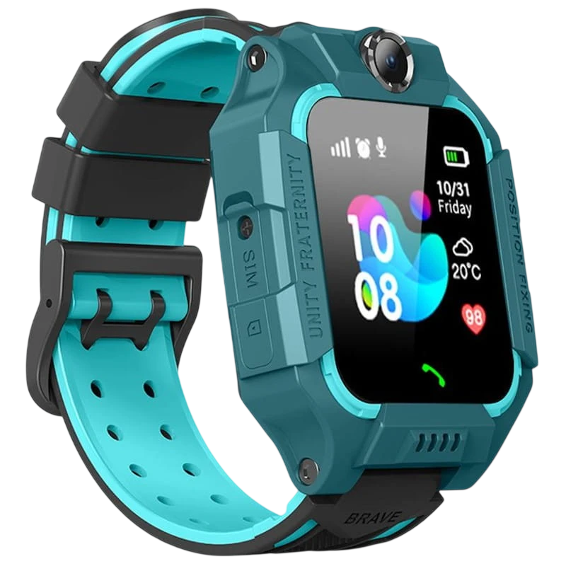 Smartwatch para crianças Q19 Verde - Relógio inteligente