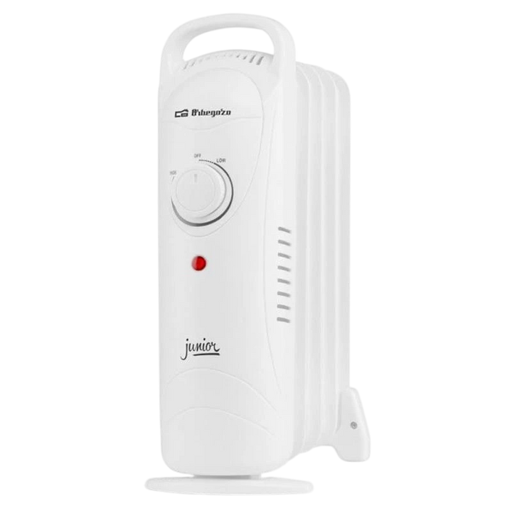 Radiador de óleo elétrico Orbegozo Junior RO 720 700W Branco