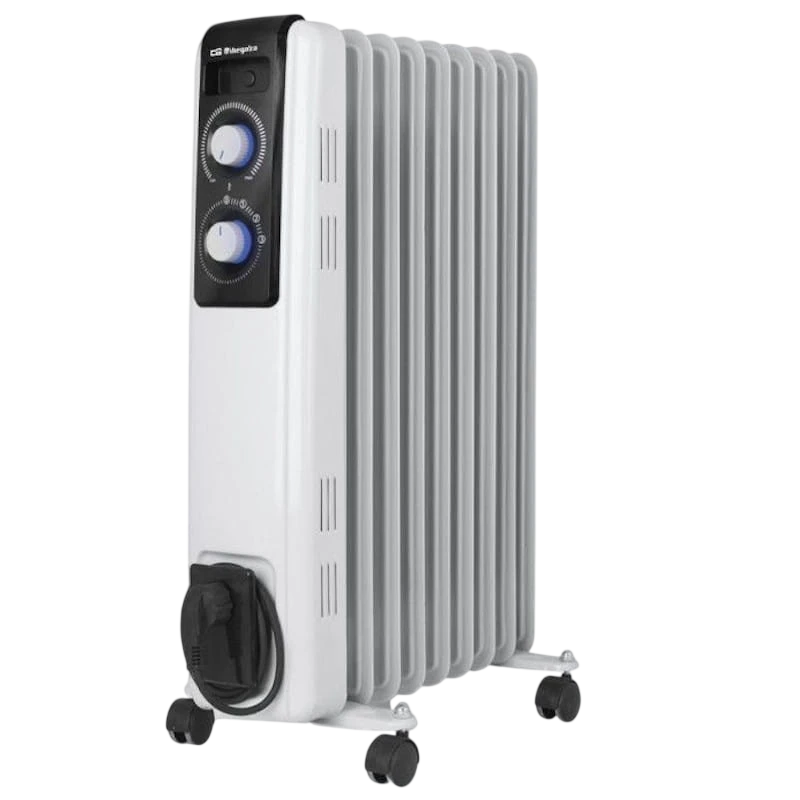 Radiador de óleo elétrico Orbegozo RF 2000 2000W Branco