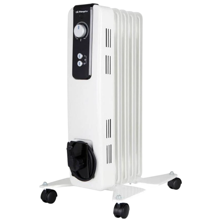 Radiador de óleo elétrico Orbegozo RH 1000 1000W Branco