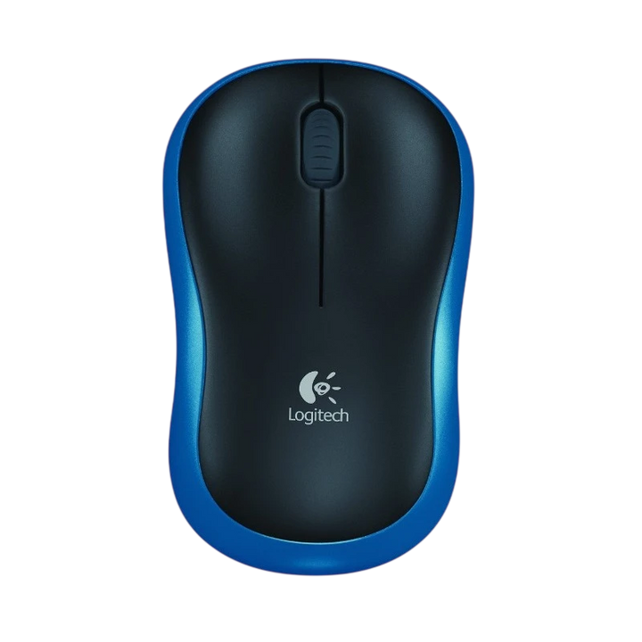 Logitech M185 Azul Mouse sem fio - 1000 DPI