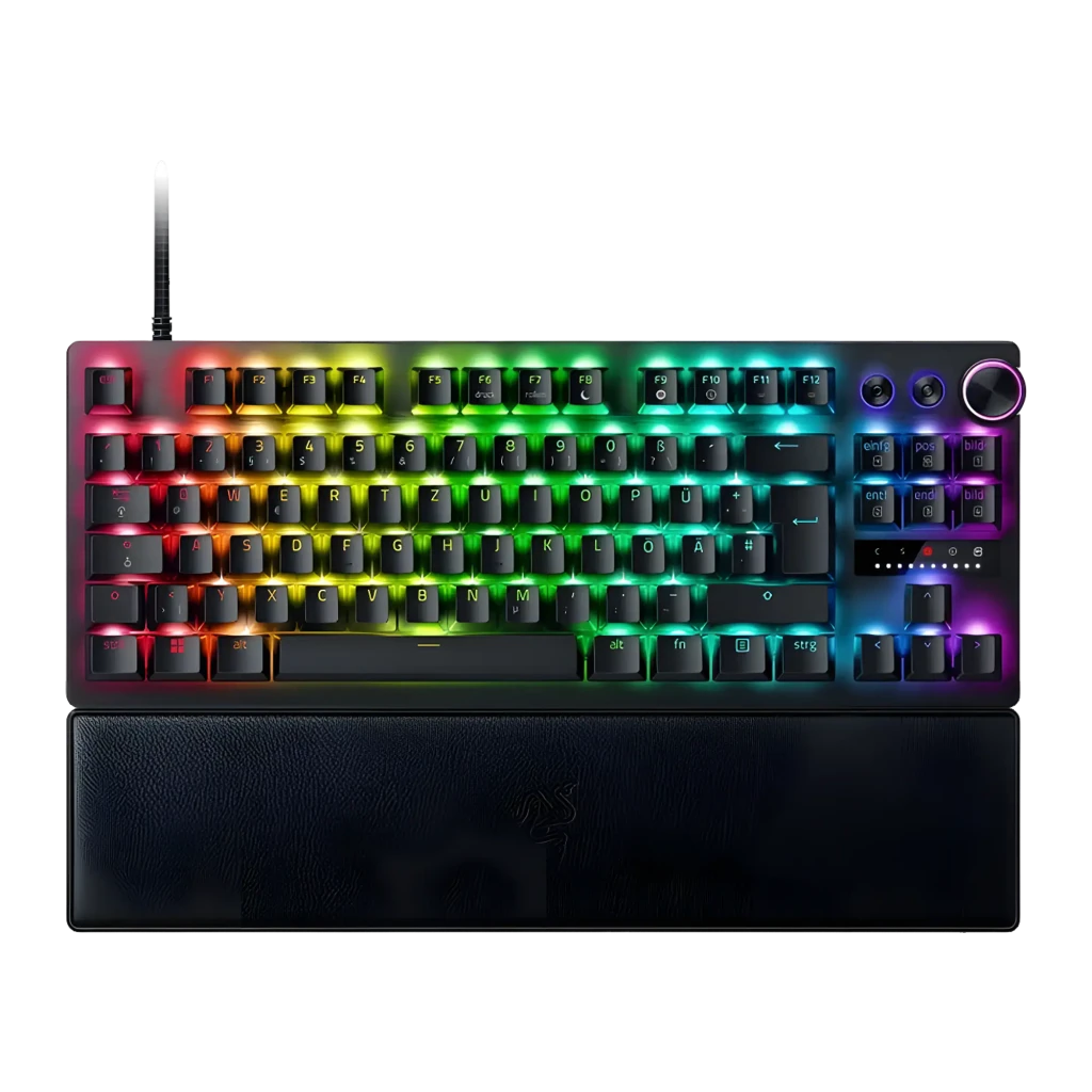 Teclado Gaming Razer Huntsman V3 Pro TKL Switches Ópticos Analógicos Gen-2