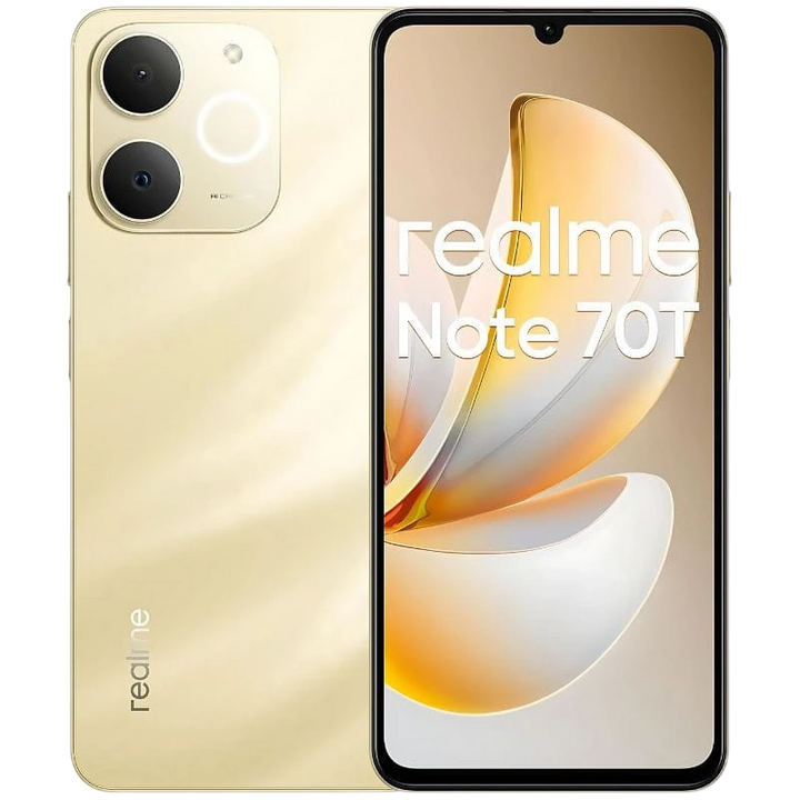 Realme Note 70T  4GB/256GB Dourado