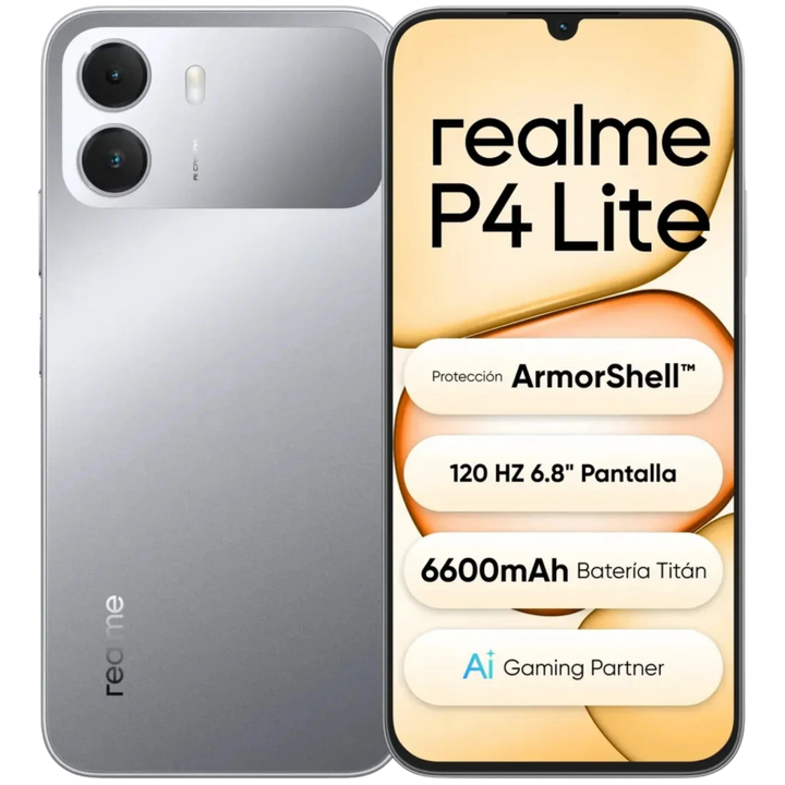 Realme P4 Lite 4G 64 GB Cinza 4 GB 6300 mAh