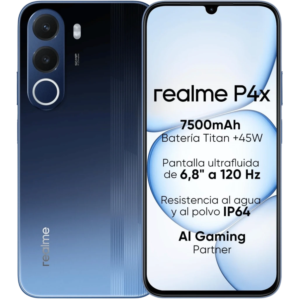 Realme P4X Phantom Navy  128GB 6,5" HD+ 4GB RAM