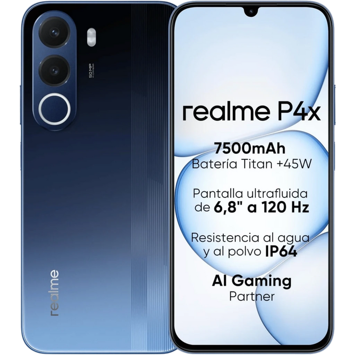 Realme P4X Phantom Navy  128GB 6,5" HD+ 4GB RAM