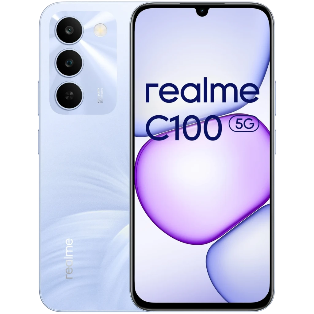 Realme C100 5G 128 GB Roxo Câmara de 50 MP 4 GB de RAM