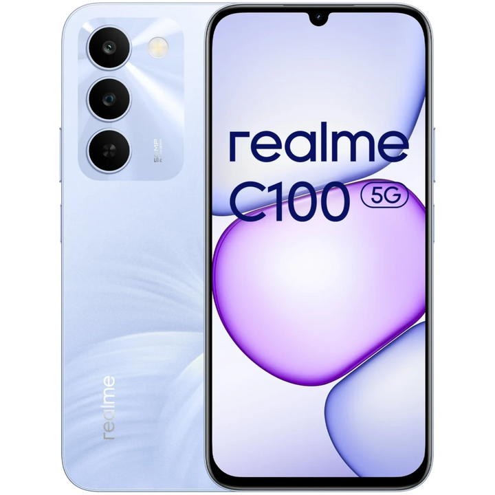 Realme C100 5G 128 GB Roxo Câmara de 50 MP 4 GB de RAM