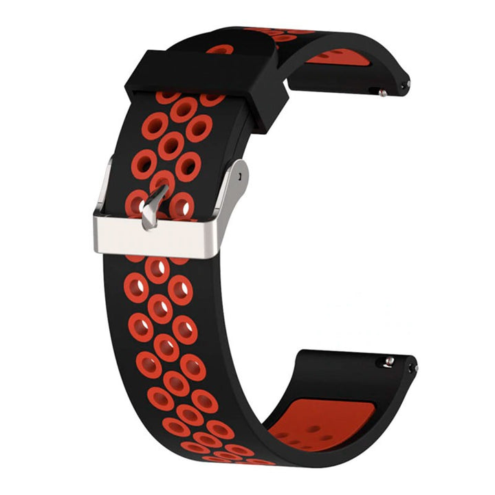 Pulseira Universal Silicone 20mm para Smartwatch Xiaomi/Amazfit/Samsung/Huawei/Realme/Ticwatch