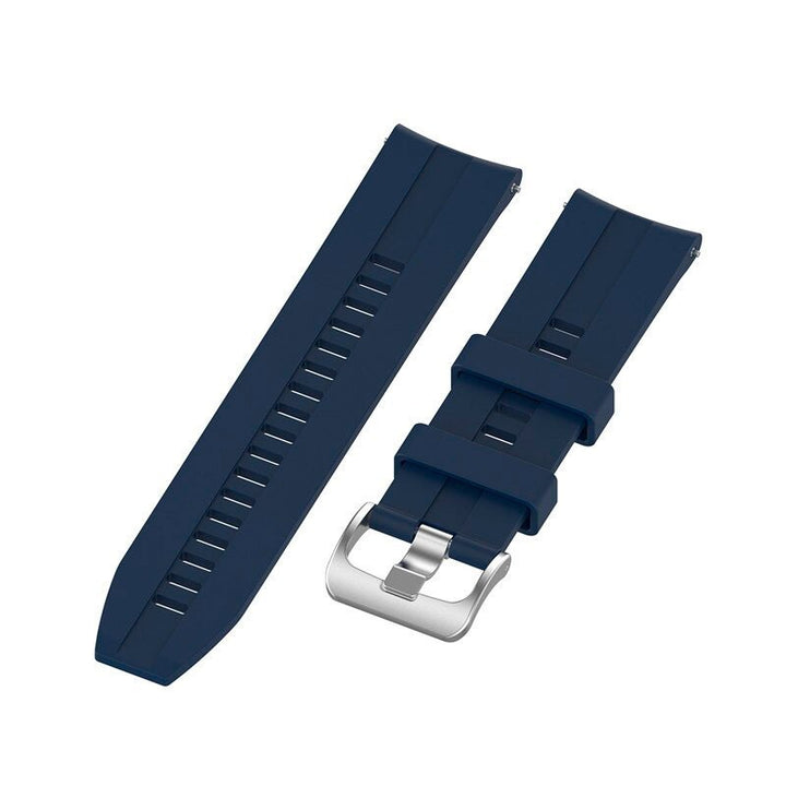 Pulseira Universal Silicone Rut 20mm para Smartwatch Xiaomi/Amazfit/Samsung/Huawei/Realme/Ticwatch