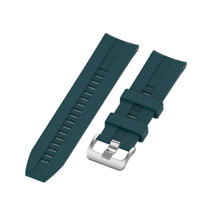 Pulseira Universal Silicone Rut 20mm para Smartwatch Xiaomi/Amazfit/Samsung/Huawei/Realme/Ticwatch