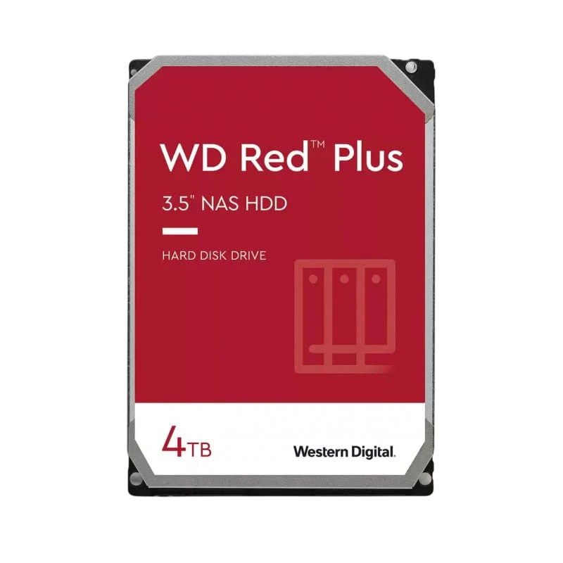 Western Digital Red Plus WD40EFPX disco duro interno 3.5 4 TB Serial ATA III